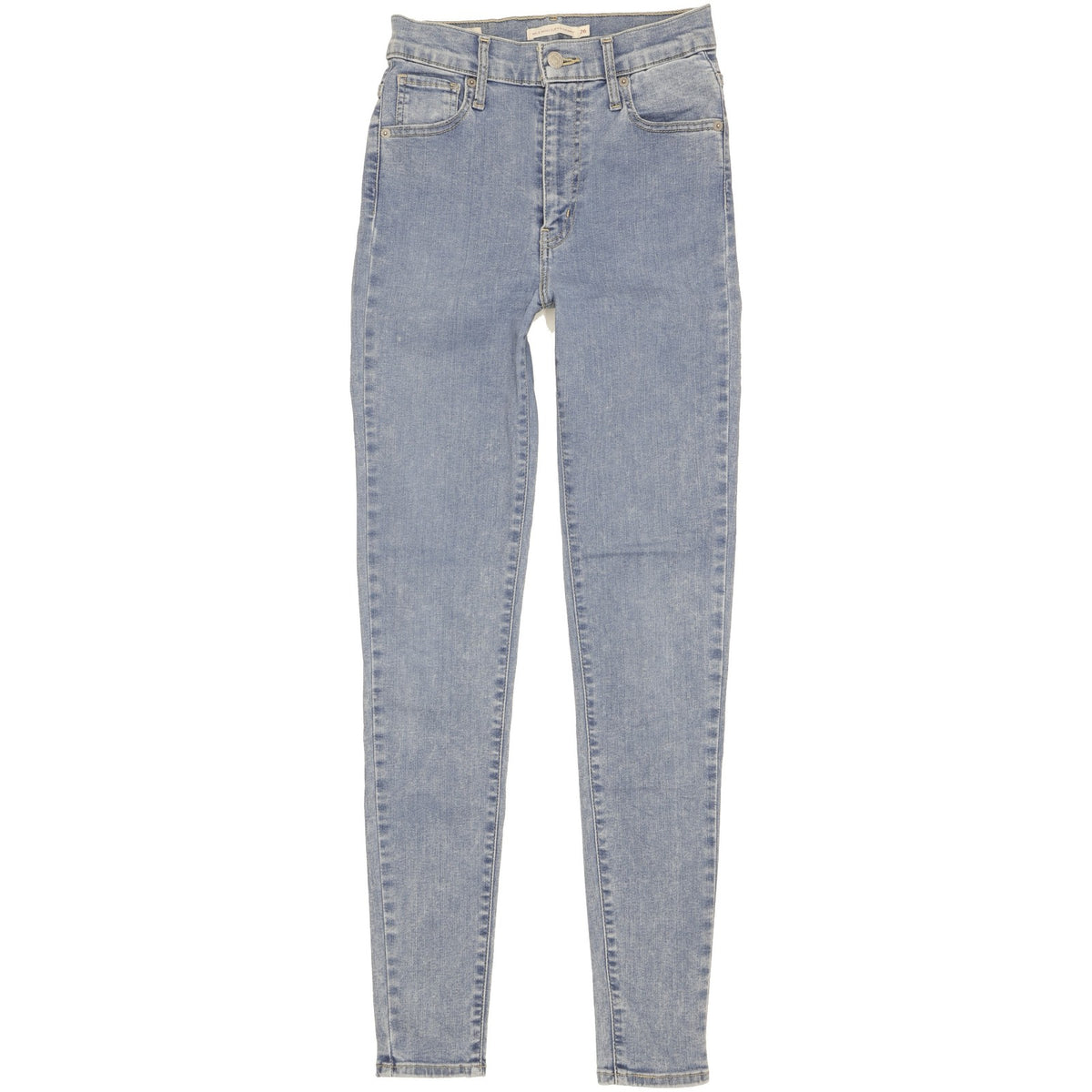 Levi's Mile Blue Skinny Slim Stretch Jeans High Waisted W26 L30