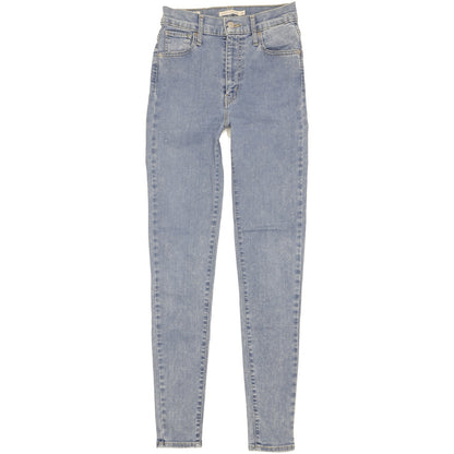 Levi's Mile Blue Skinny Slim Stretch Jeans High Waisted W26 L30