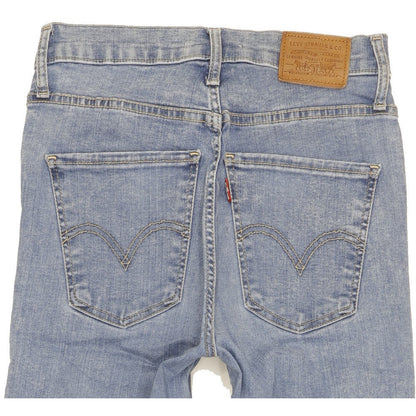 Levi's Mile Blue Skinny Slim Stretch Jeans High Waisted W26 L30