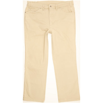 Mustang Tramper Men Beige Straight Regular Stretch Jeans W38 L29