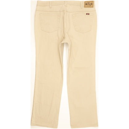 Mustang Tramper Men Beige Straight Regular Stretch Jeans W38 L29