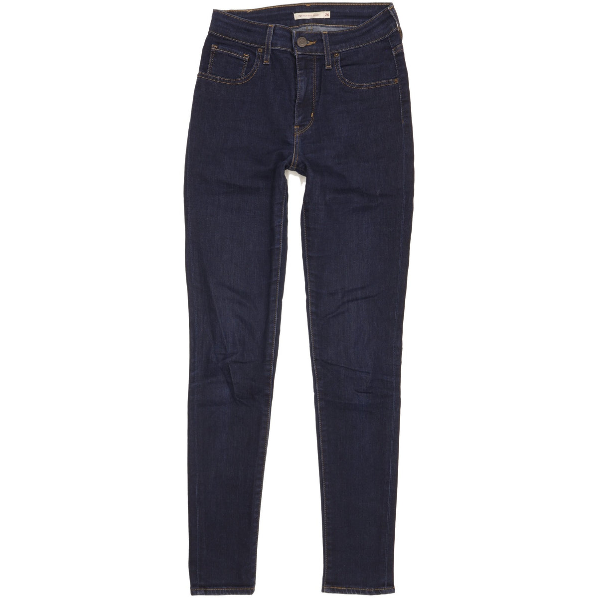Levi's 721 Women Blue Skinny Slim Stretch Jeans W26 L30
