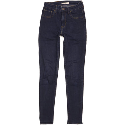 Levi's 721 Women Blue Skinny Slim Stretch Jeans W26 L30