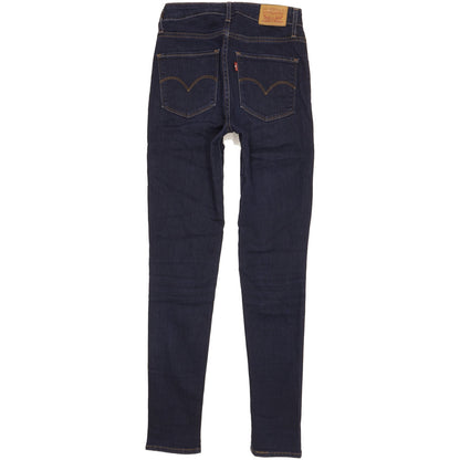 Levi's 721 Women Blue Skinny Slim Stretch Jeans W26 L30