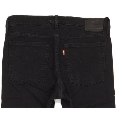 Levi's Wedgie Black Straight Slim Stretch Jeans High Waisted W27 L30