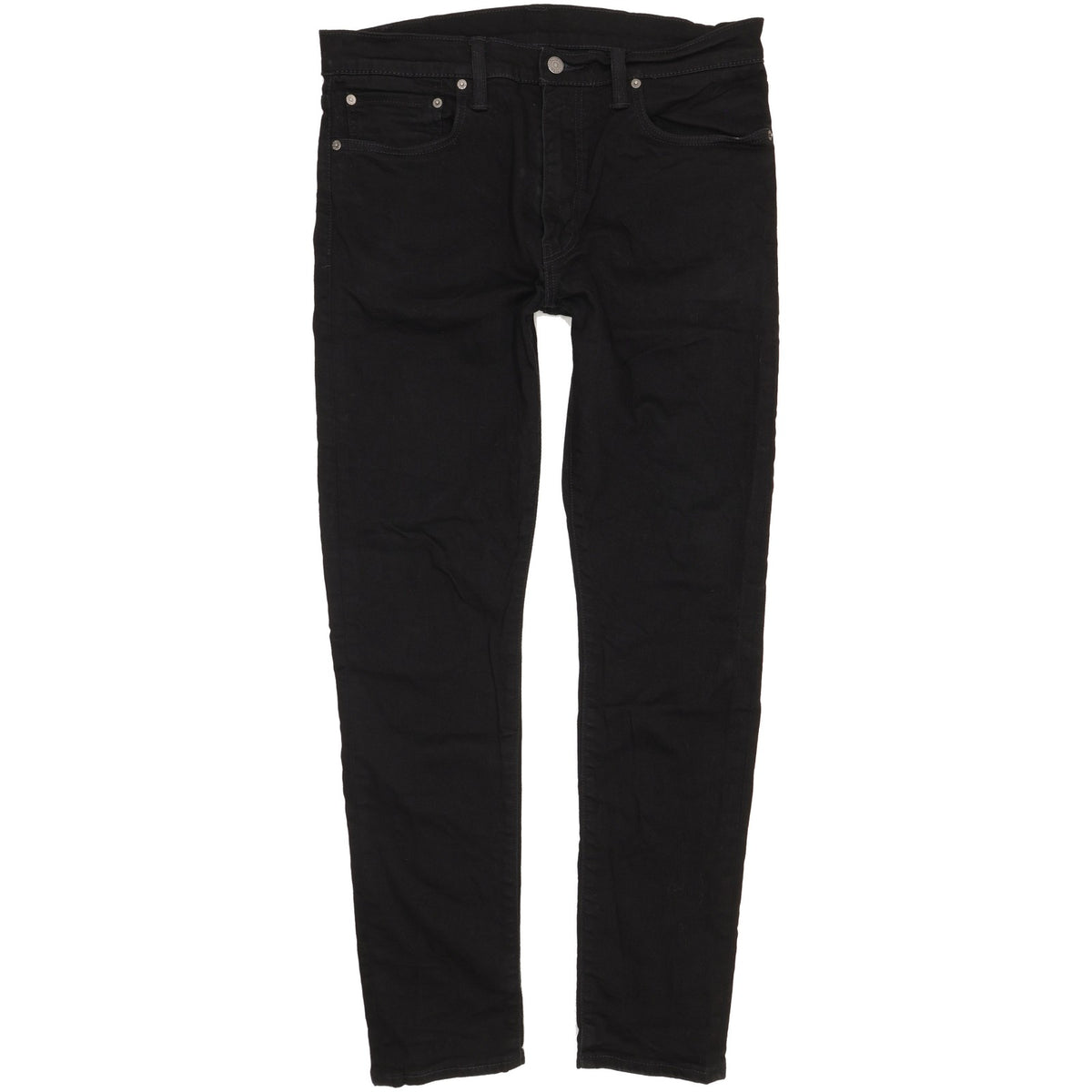Levi's 512 Men Black Tapered Slim Stretch Jeans W36 L31