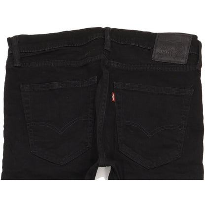 Levi's 512 Men Black Tapered Slim Stretch Jeans W36 L31