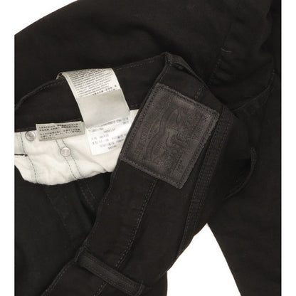 Levi's 512 Men Black Tapered Slim Stretch Jeans W36 L31
