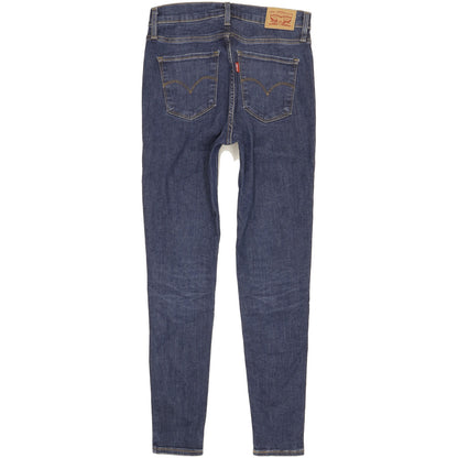Levi's 720 Women Blue Skinny Slim Stretch Jeans W27 L28