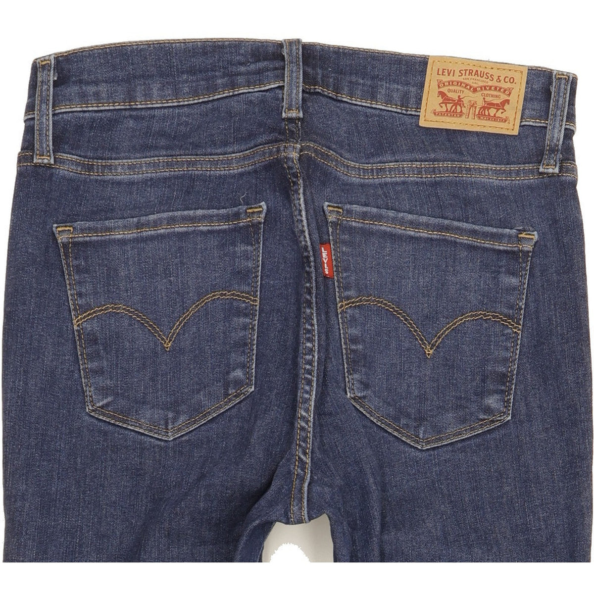 Levi's 720 Women Blue Skinny Slim Stretch Jeans W27 L28