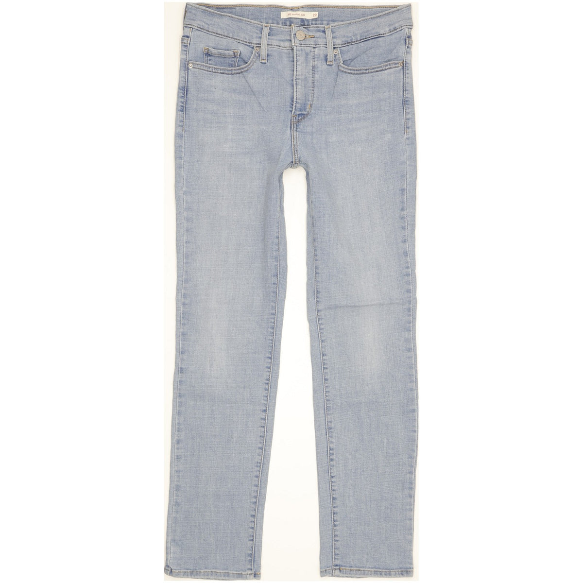 Levi's 312 Shaping Women Blue Straight Slim Stretch Jeans W29 L30