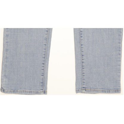 Levi's 312 Shaping Women Blue Straight Slim Stretch Jeans W29 L30
