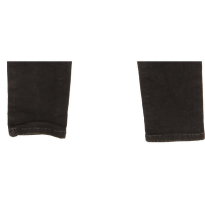 Levi's 710 Super Women Black Skinny Slim Stretch Jeans W25 L27