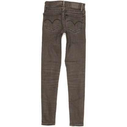 Levi's 710 Super Women Grey Skinny Slim Stretch Jeans W23 L27