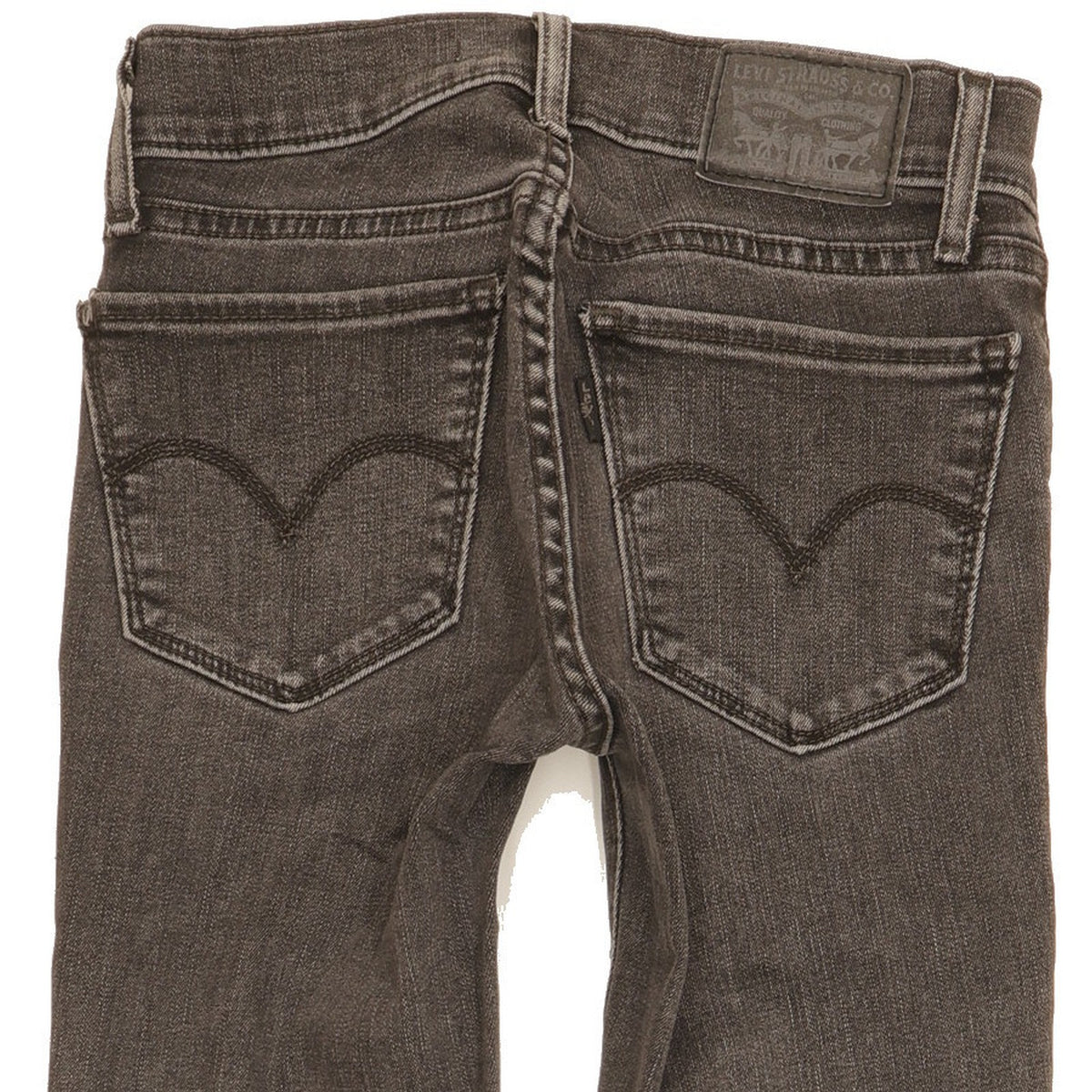 Levi's 710 Super Women Grey Skinny Slim Stretch Jeans W23 L27