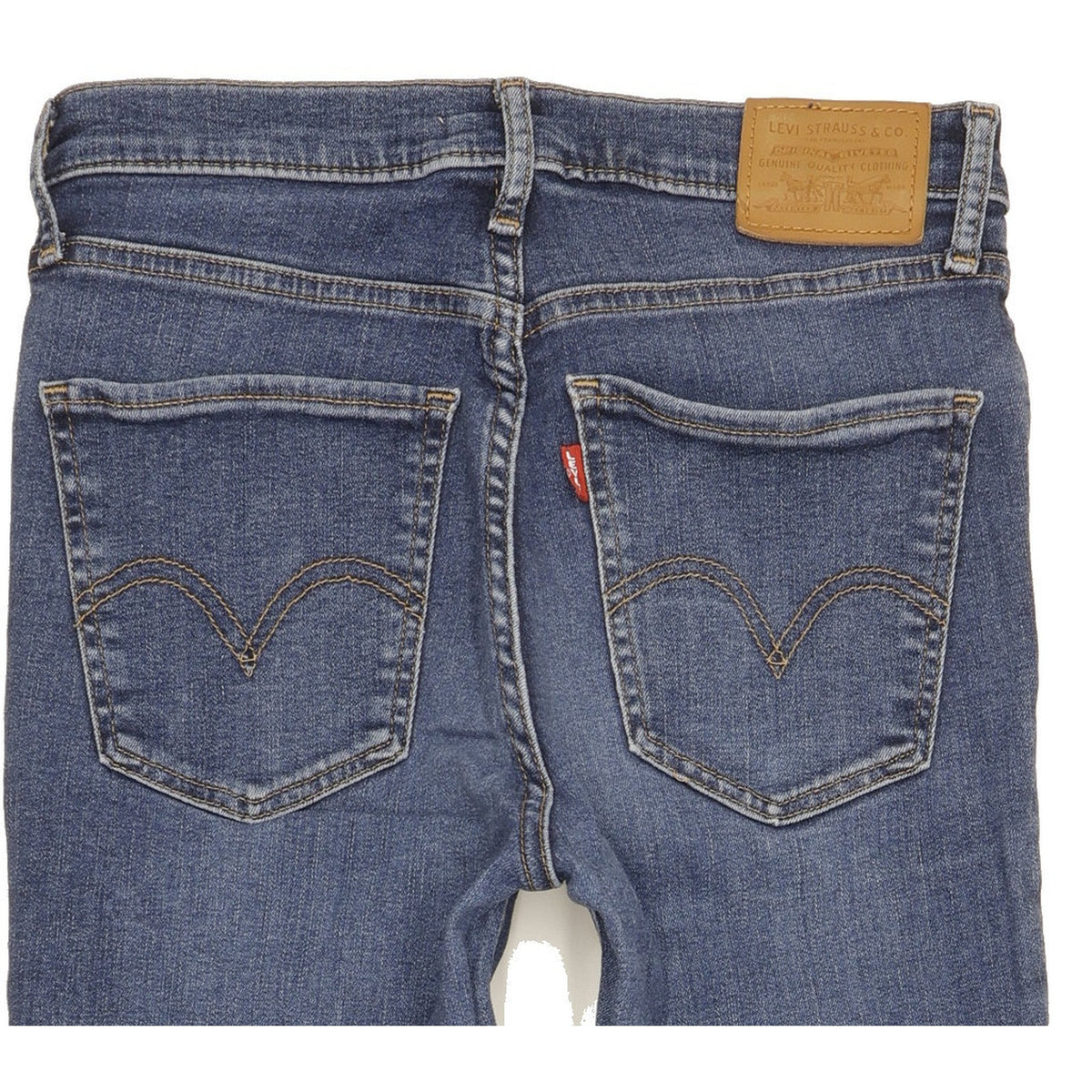 Levi's Mile Women Blue Skinny Slim Stretch Jeans W27 L31