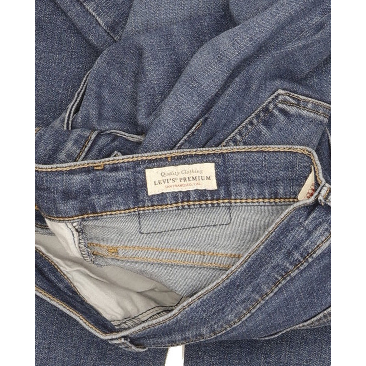 Levi's Mile Women Blue Skinny Slim Stretch Jeans W27 L31