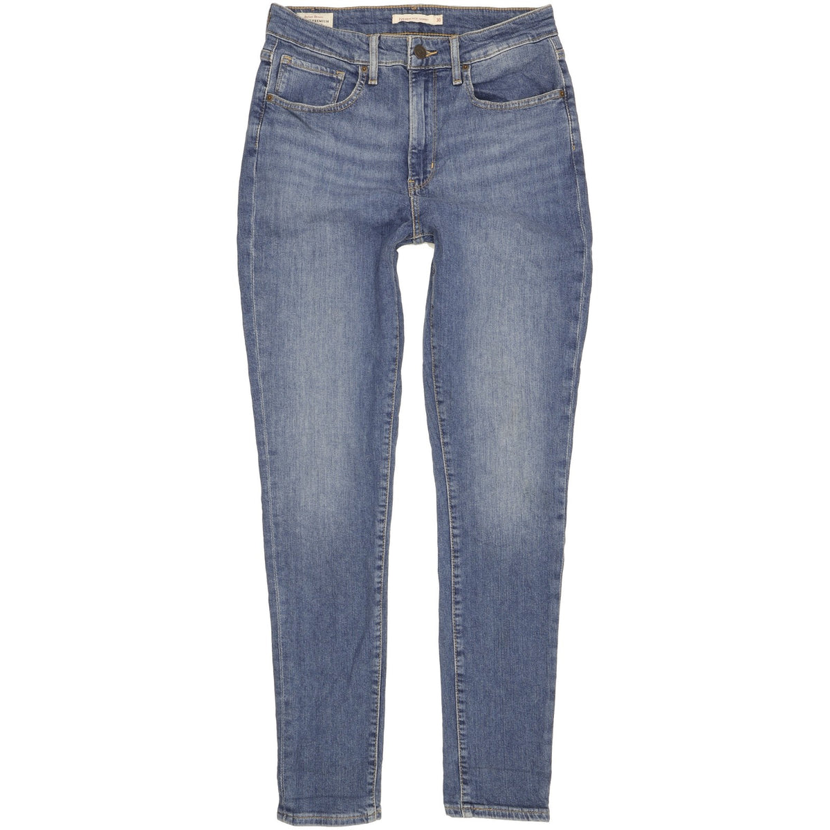 Levi's 721 Blue Skinny Slim Stretch Jeans High Waisted W30 L30