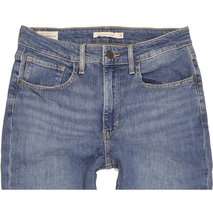Levi's 721 Blue Skinny Slim Stretch Jeans High Waisted W30 L30