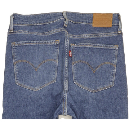 Levi's 721 Blue Skinny Slim Stretch Jeans High Waisted W30 L30