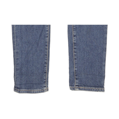 Levi's 721 Blue Skinny Slim Stretch Jeans High Waisted W30 L30