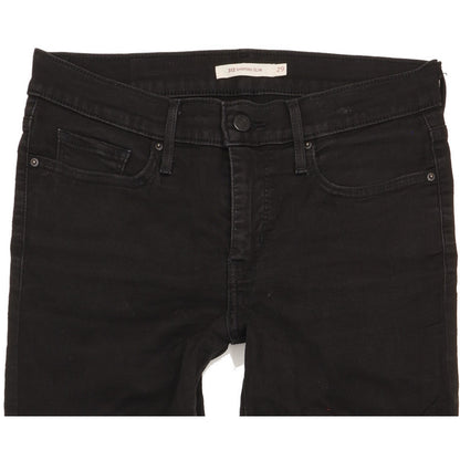 Levi's 312 Shaping Women Black Straight Slim Stretch Jeans W29 L32