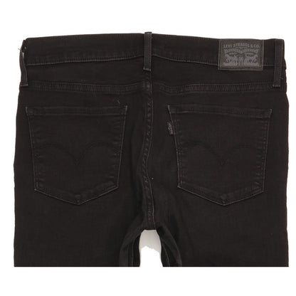 Levi's 312 Shaping Women Black Straight Slim Stretch Jeans W29 L32