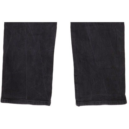 Wrangler Men Black Straight Regular Stretch Jeans W42 L32