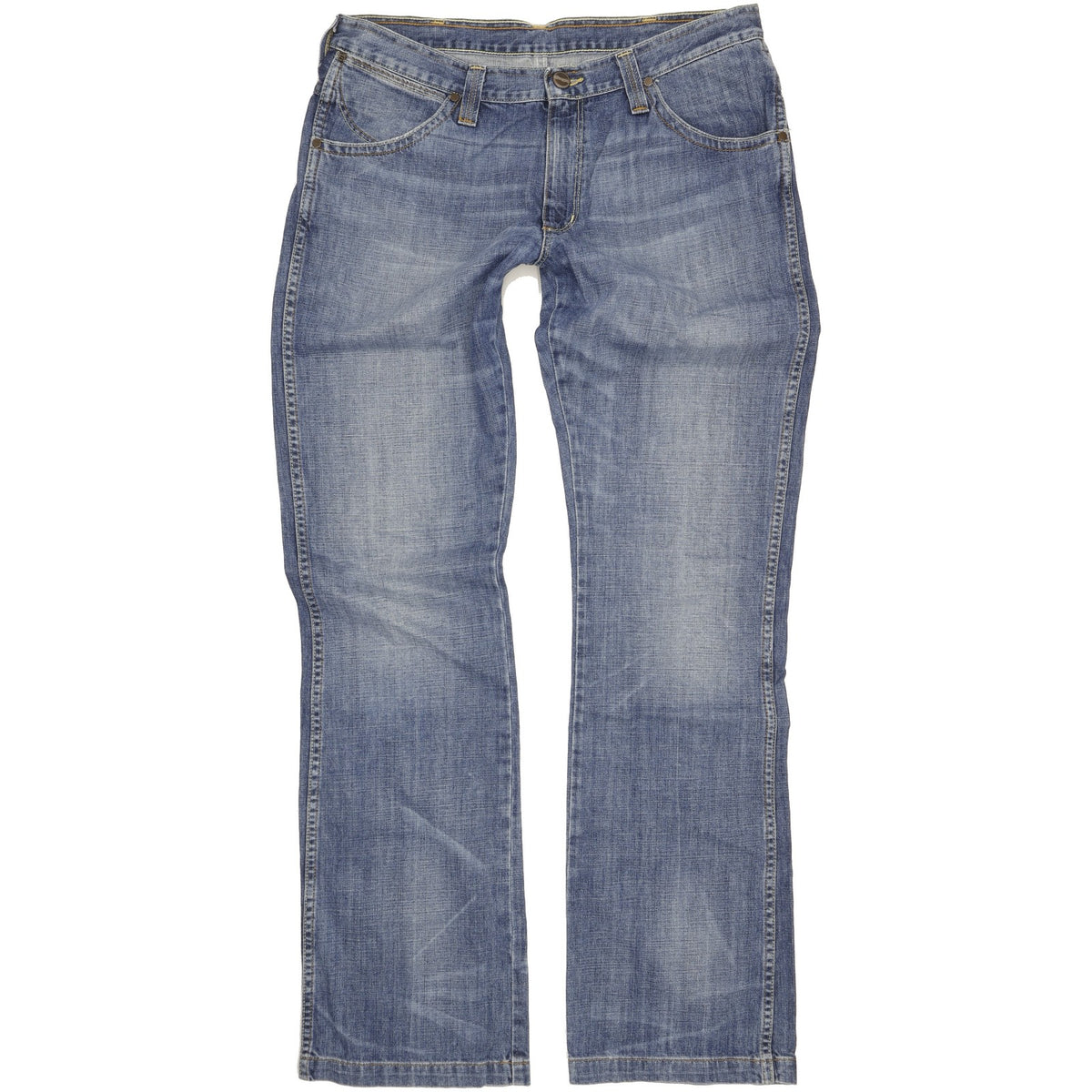 Wrangler Dayton Men Blue Bootcut Regular Jeans W34 L36
