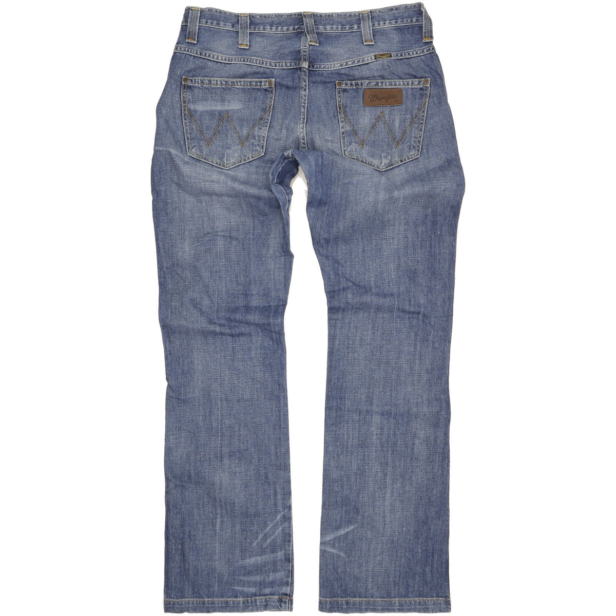 Wrangler Dayton Men Blue Bootcut Regular Jeans W34 L36