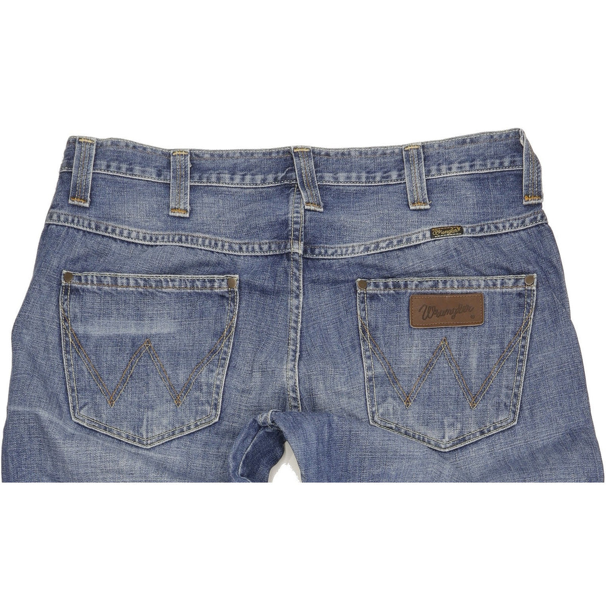 Wrangler Dayton Men Blue Bootcut Regular Jeans W34 L36