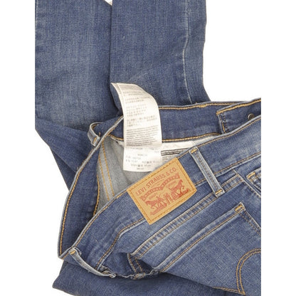 Levi's 710 Super Women Blue Skinny Slim Stretch Jeans W28 L32
