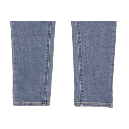 Levi's 721 Blue Skinny Slim Stretch Jeans High Waisted W28 L32