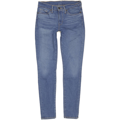 Levi's Women Blue Skinny Slim Stretch Jeans W27 L30