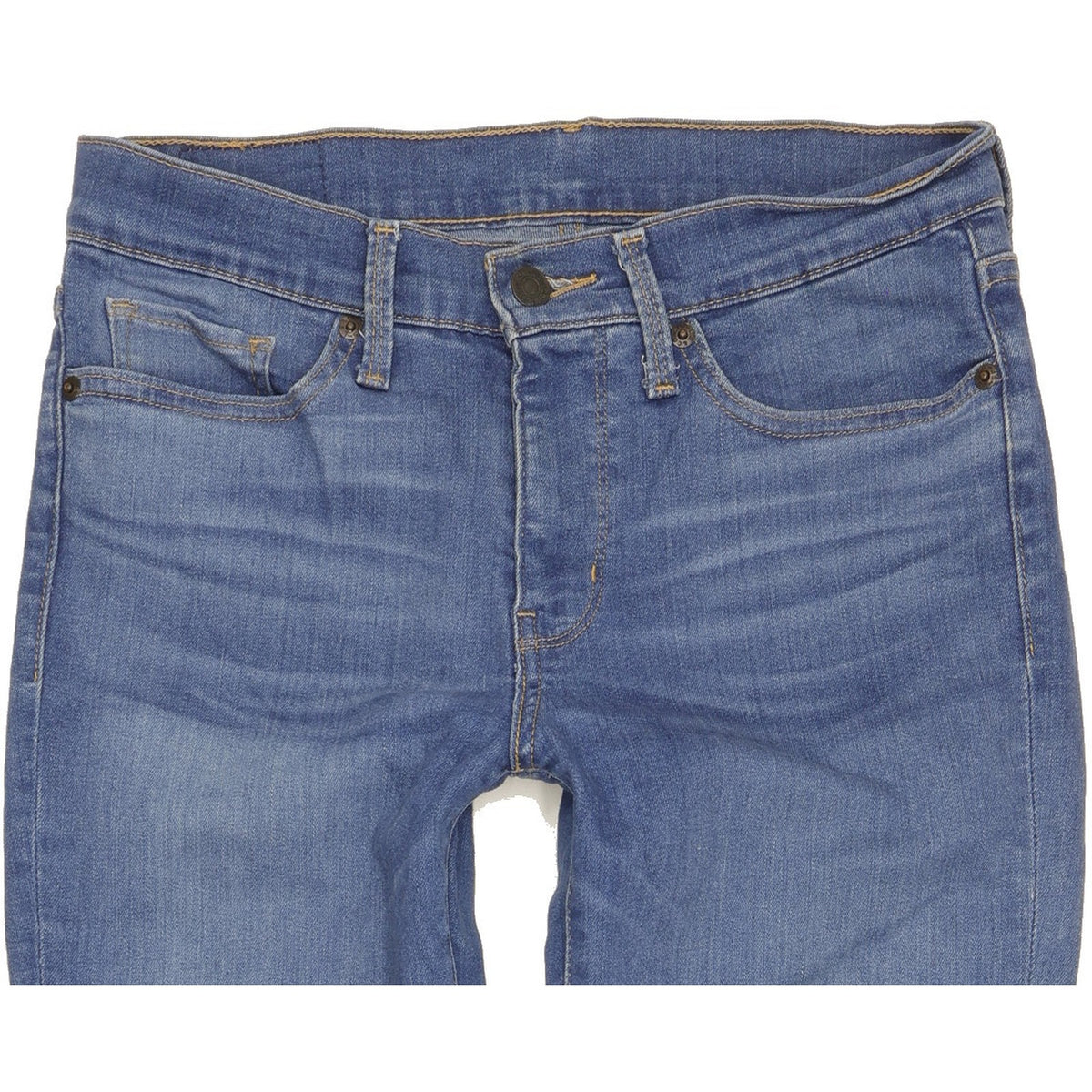 Levi's Women Blue Skinny Slim Stretch Jeans W27 L30