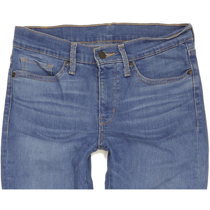 Levi's Women Blue Skinny Slim Stretch Jeans W27 L30