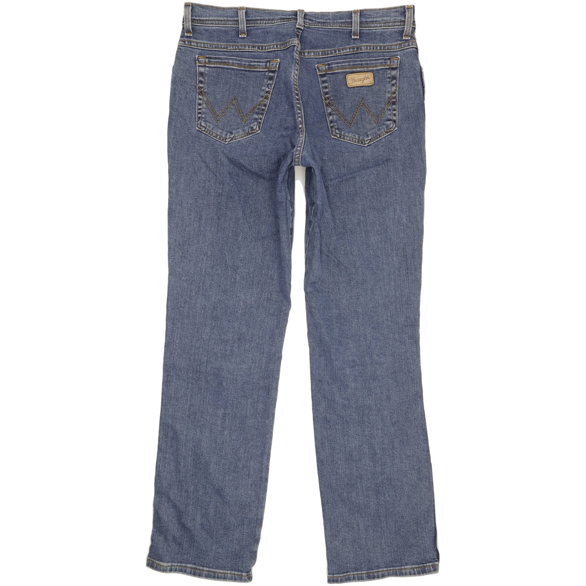 Wrangler Texas Men Blue Straight Regular Stretch Jeans W36 L34