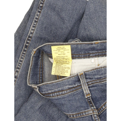Wrangler Texas Men Blue Straight Regular Stretch Jeans W36 L34