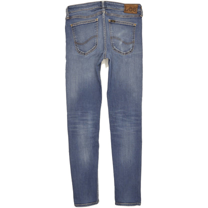 Lee Malone Women Blue Skinny Slim Stretch Jeans W31 L31