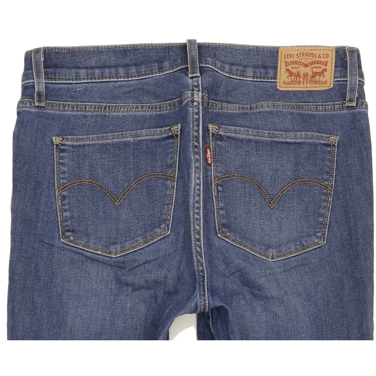 Levi's 312 Shaping Men Blue Straight Slim Stretch Jeans W29 L30