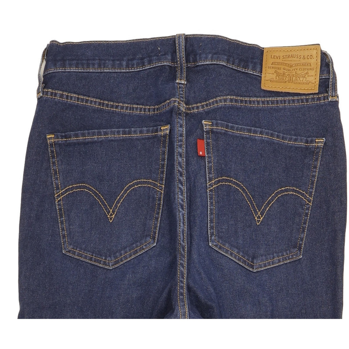 Levi's Mile Blue Skinny Slim Stretch Jeans High Waisted W30 L30