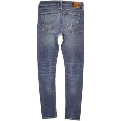 Lee Malone Women Blue Skinny Slim Stretch Jeans W31 L32