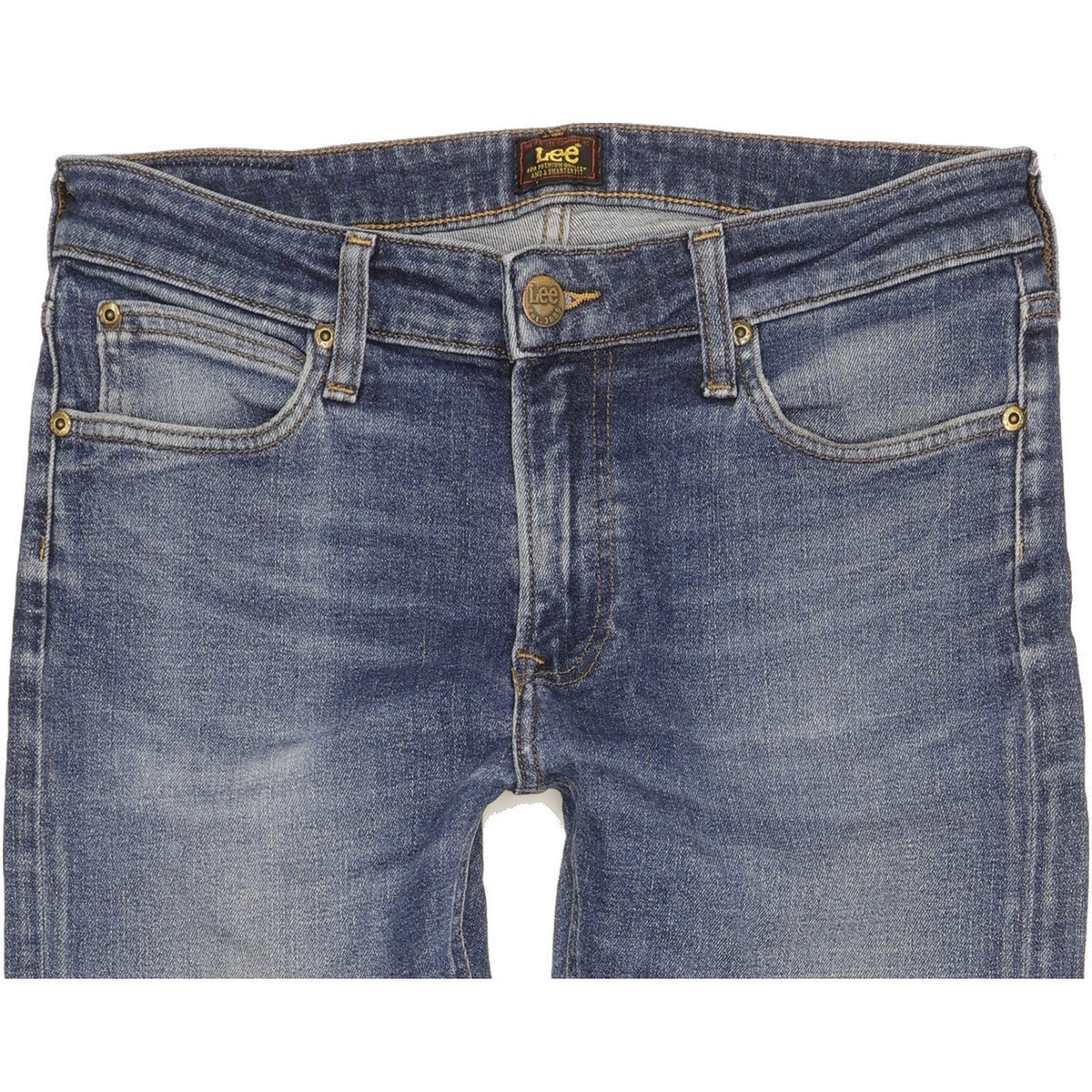 Lee Malone Women Blue Skinny Slim Stretch Jeans W31 L32