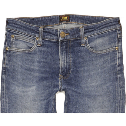 Lee Malone Women Blue Skinny Slim Stretch Jeans W31 L32