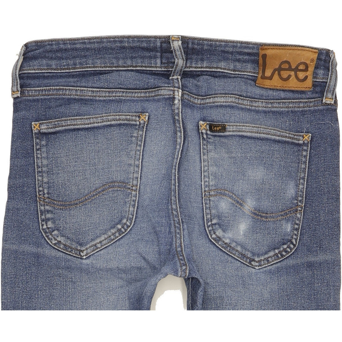 Lee Malone Women Blue Skinny Slim Stretch Jeans W31 L32