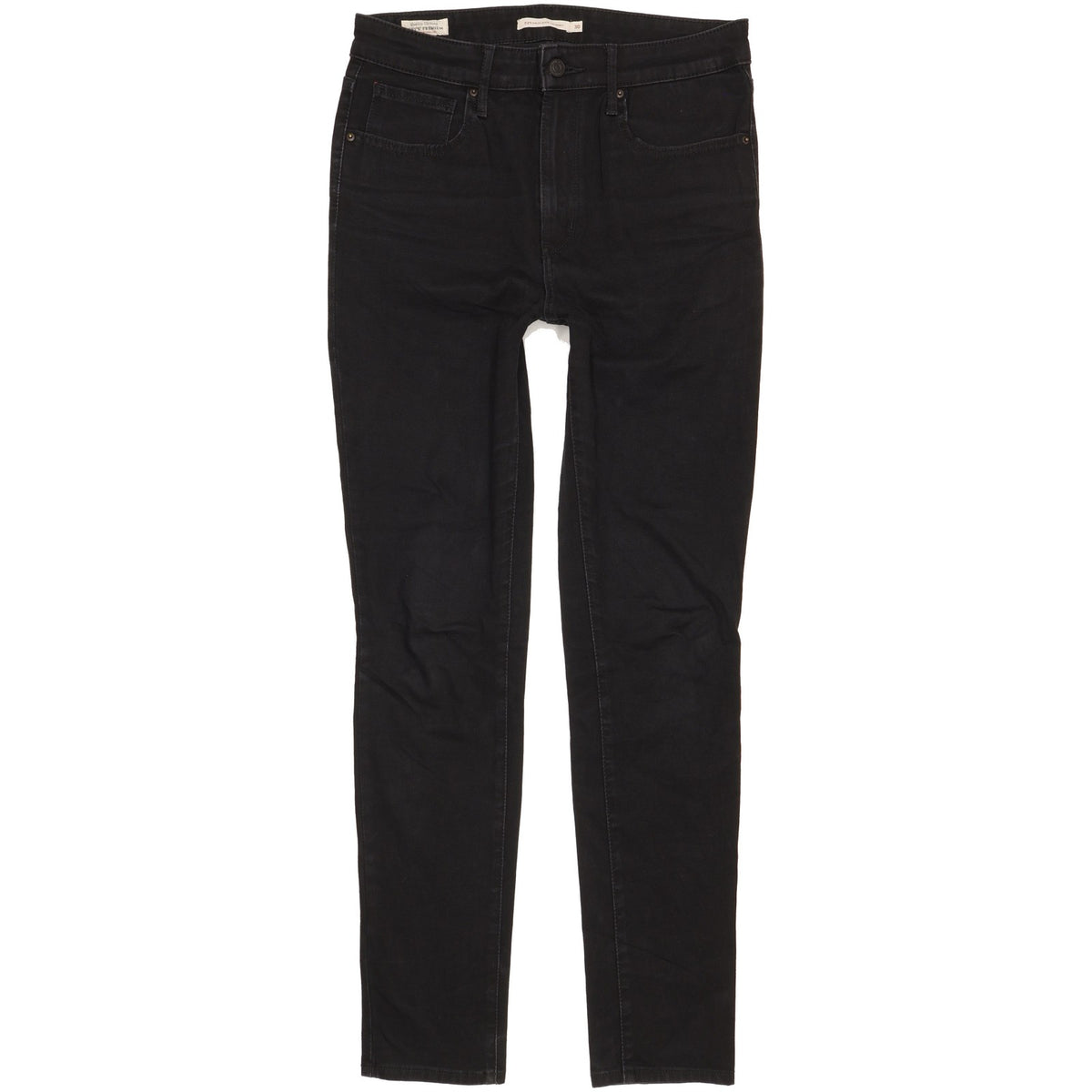 Levi's 721 Black Skinny Slim Stretch Jeans High Waisted W30 L30