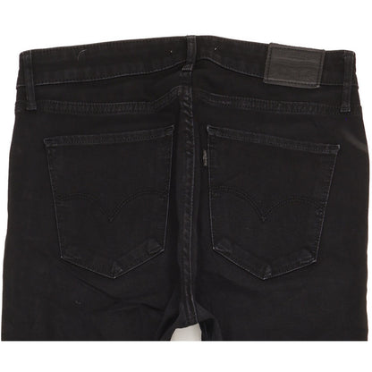 Levi's 721 Black Skinny Slim Stretch Jeans High Waisted W30 L30