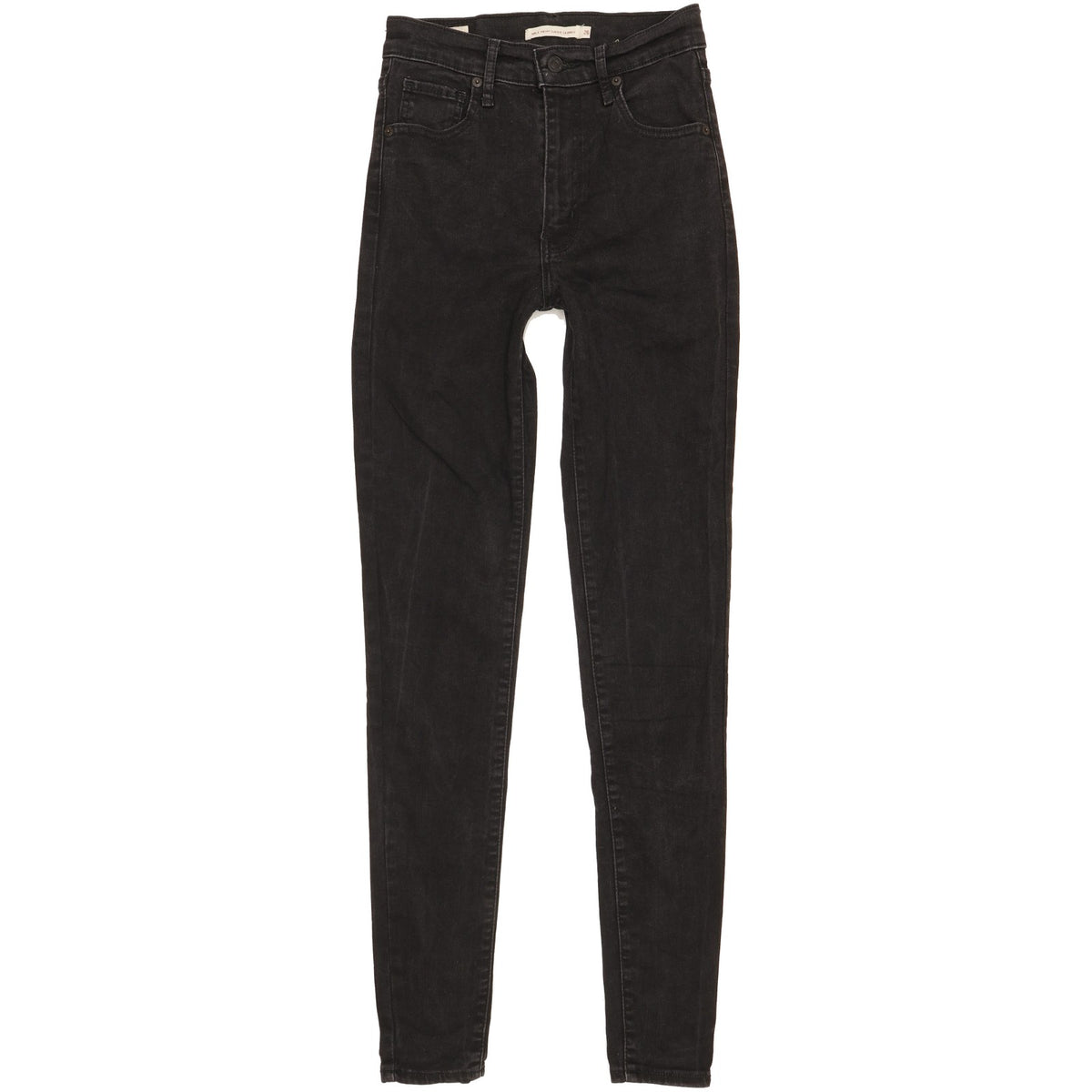 Levi's Mile Women Black Skinny Slim Stretch Jeans W26 L31