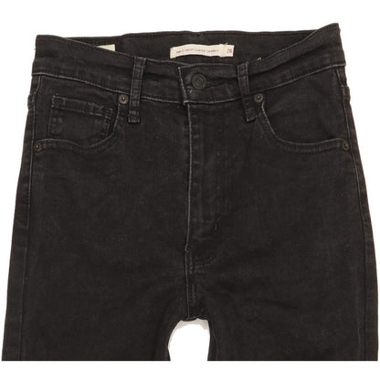 Levi's Mile Women Black Skinny Slim Stretch Jeans W26 L31