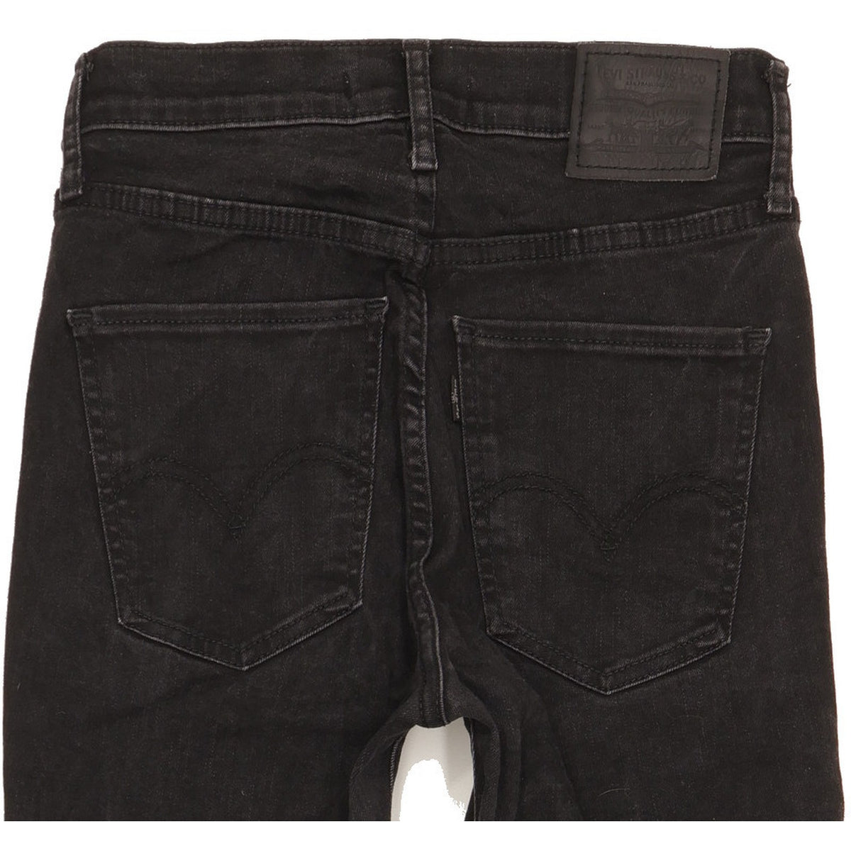 Levi's Mile Women Black Skinny Slim Stretch Jeans W26 L31